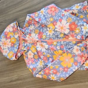 Girls rain jacket cat&jack size medium 7/8